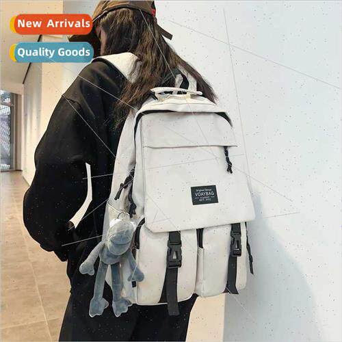 Schoolbag men large-capacy nd casual couple shoulder bag Kor