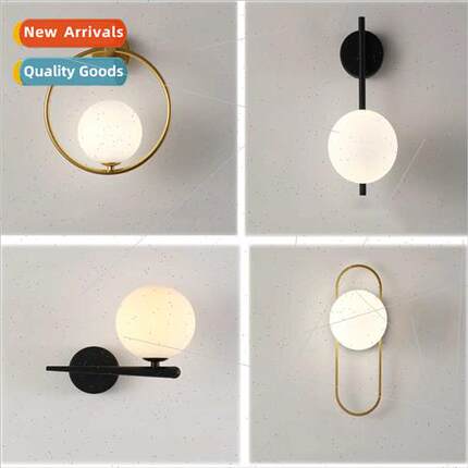 Scandinavian wall lamps post-modern creative living room bed