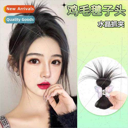 Crystal Butterfly Grab Clip Hair Bags Wigs Women mulation Ha