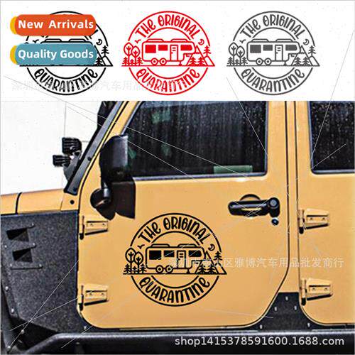 D-1693 Camper Discovery Adventure Car Stickers Decorative Pi