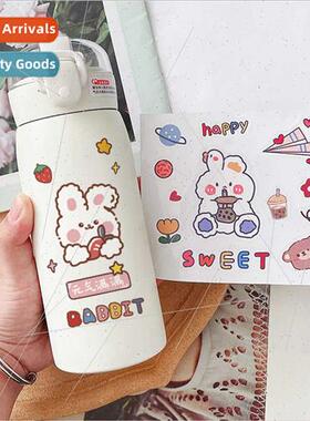 Handbook sticker book cartoon children water cup waterprodec
