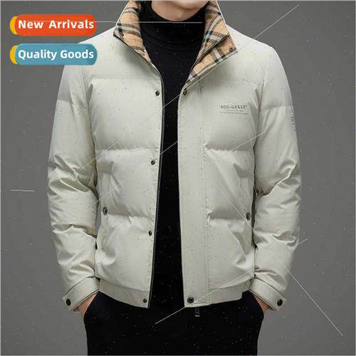 Autumn winter new men down jacket stand-up collar men busine