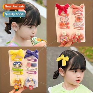 girls cute hairpin super hair bow hurt Children not