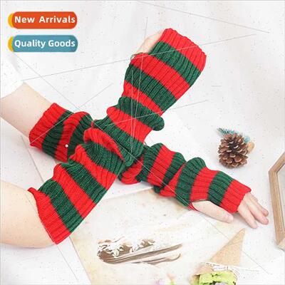 2 lengths new fall winter knted warm sleeve cover Christmas