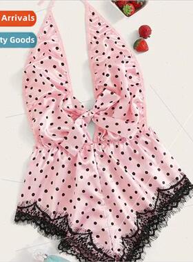 Erotic lingerie women's sexy sling one-piece underwear