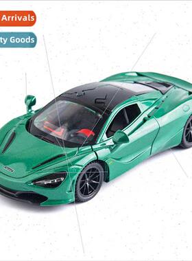 Boxed 1:32 simulation McLaren 720S alloy car model back to s