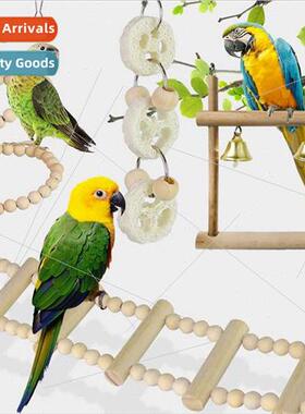 Parrot Chewing Toys 8pcs Set Creative Parrot Chewing Toys Bi