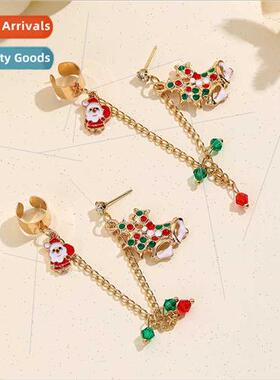 2022 winter on earrings ear clips nd pretty girl clothing cu