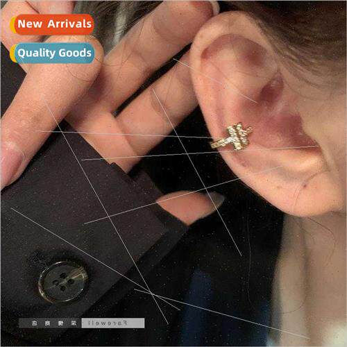 Sense ear bone clip female whout ear holes Hundreds tea earr