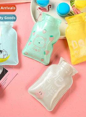 Mini cute portable cartoon hot water bag PVC injection water