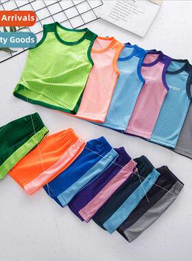 Children quick-drying clothes boys girls undershirt shorts s