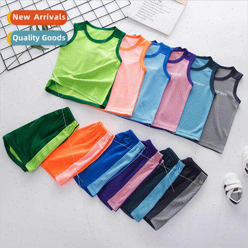 Children quick-drying clothes boys girls undershirt shorts s
