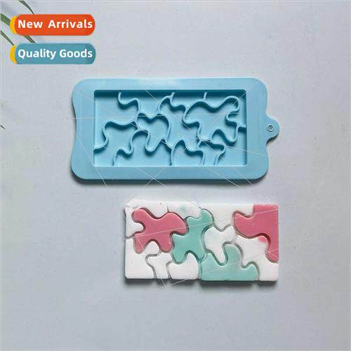 Puzzle chocolate 168 chocolate silicone mold ice pudding des