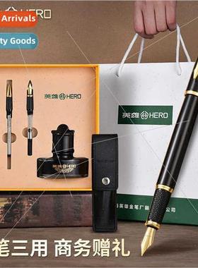 Hero fountain pen business set adult business office calligr