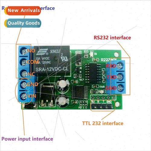 2-in-1 RS232 TTL232 Relay UART Serial Remote Control Swch Co