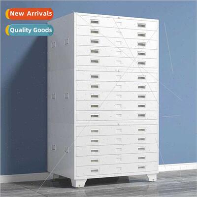 Base map cabinet engineering drawings A0A1 storage steel dra
