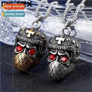 Skull Gold Fashion Jewelry Pen Alloy Men Band Vintage Masked