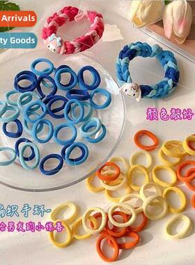 Handmade braided hair circle Sanrio bracelet diy material pa