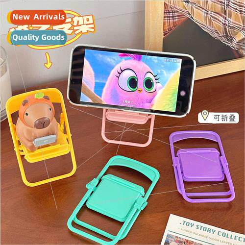 Cute ltle chair cell phone holder creative desktop cell phon