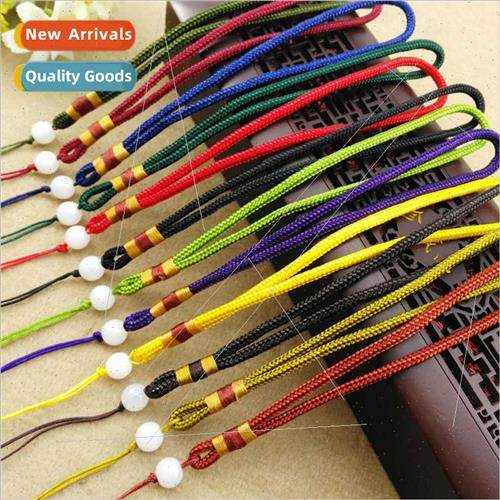 Round bead handle rope diy hand-woven jadee jade agate penda