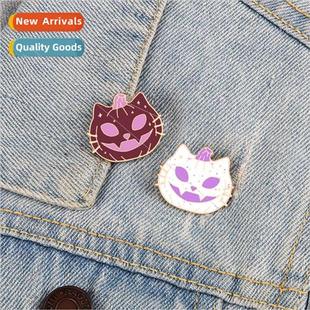 Spooky Halloween letters brooch round cartoon English creati