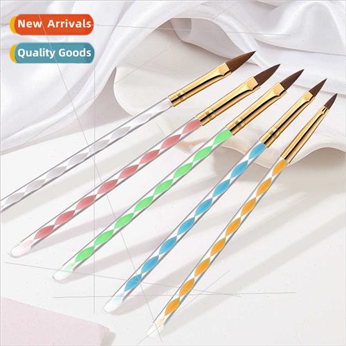 Nail Art Pen Spiral Crystal Pen Acrylic Pole 3D Nail Art Scu