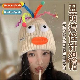 warm knted wool winter cap child children parent Autumn hat