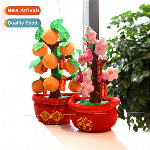 New Year decorative counter desktop tune orange e blossoms r