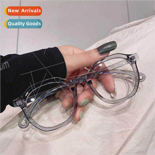 Transparent myopia glasses female vegan goddess eye frame  c