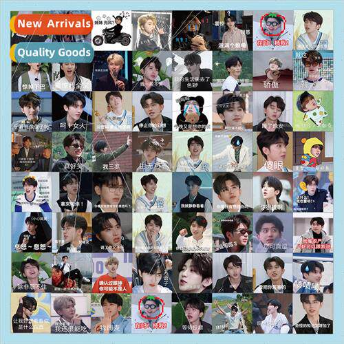 63 Cai Xukun expression package stickers star  funny sand sc