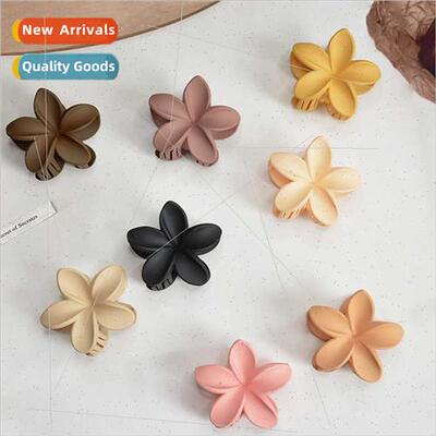 Cute petal flower hair clips back head hair grip clip plate