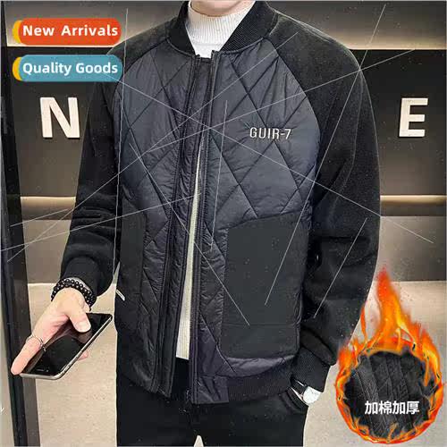 Jacket men two cotton 2023 fall winter new loose men tide br