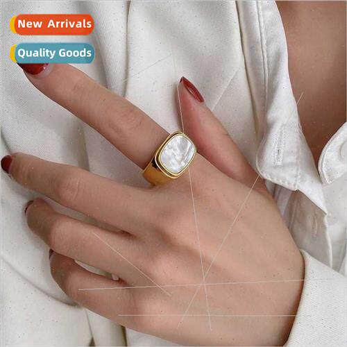Stainless Rings Square Rings Gold Whe Rings Women Jewelry Ri