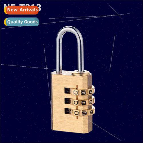 all brass solid lock body small luggage bags zipper jewelry