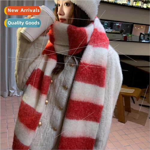 23 years autumn winter distinctive large grid stripes contra