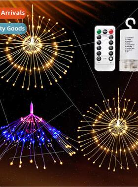 Fireworks lights remote control battery box led decorative l