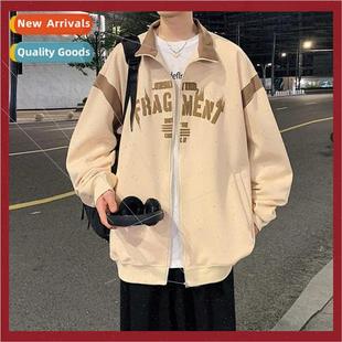 new lapel Spring handsom Korean Autumn boys 2023 sweater