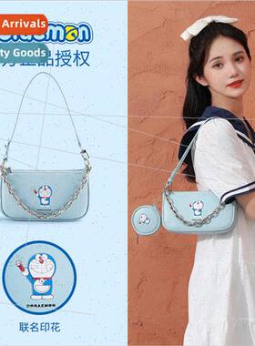 Doraemon armp bag cute waist bag new hundred ins women bag