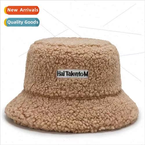 Lamb wool leisure Teddy plush pot hat autumn winter fisherma