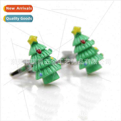 Funny Christmas e cufflinks cufflinks men women French shirt