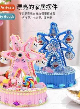 Ferris wheel music box handmade diy making materials package
