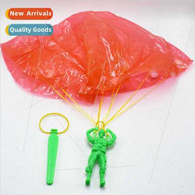 Children catapult parachute hthrown soldiers milary parachut