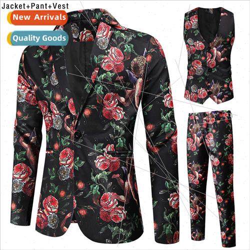 Valentine Day new casual 3D printing su vest su pants su 3PC