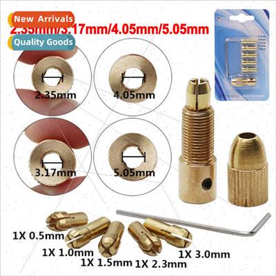 Miniature electric drill self-tightening drill chuck small e