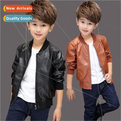 Coat leather jacket  boy kid Baby winter warm boys Kids