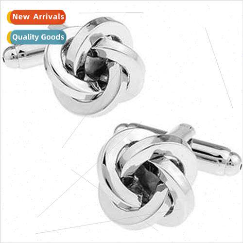 Universal Series lver Prism Twist Cufflinks Personalized Men