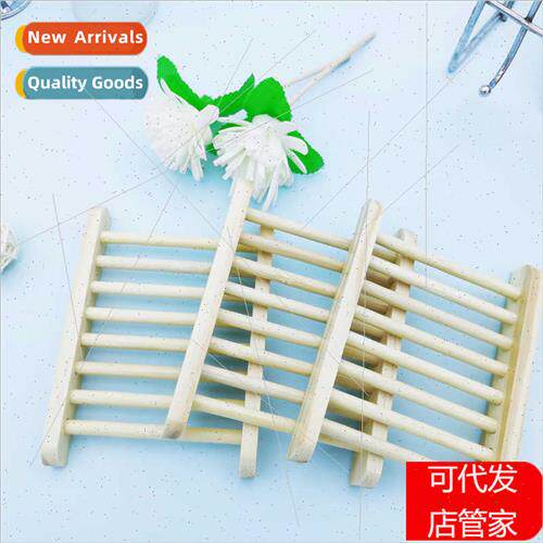 Household creative wooden soap box bathroom large soap box f