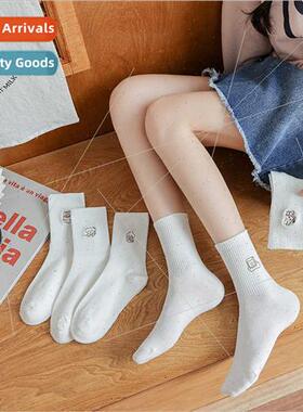 Whe socks women mid-calf socks ins tide Japanese cute stocki
