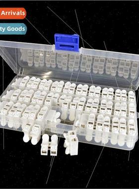 LED press type fast 2-posion CH-2 wire connector terminal bl