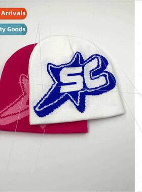 Europe Uned States set tide brhip-hop woolen knted hat fall